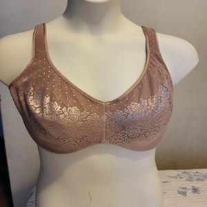 Ladies Intimates Soma Beige Bra Size 36DDD  lace effects